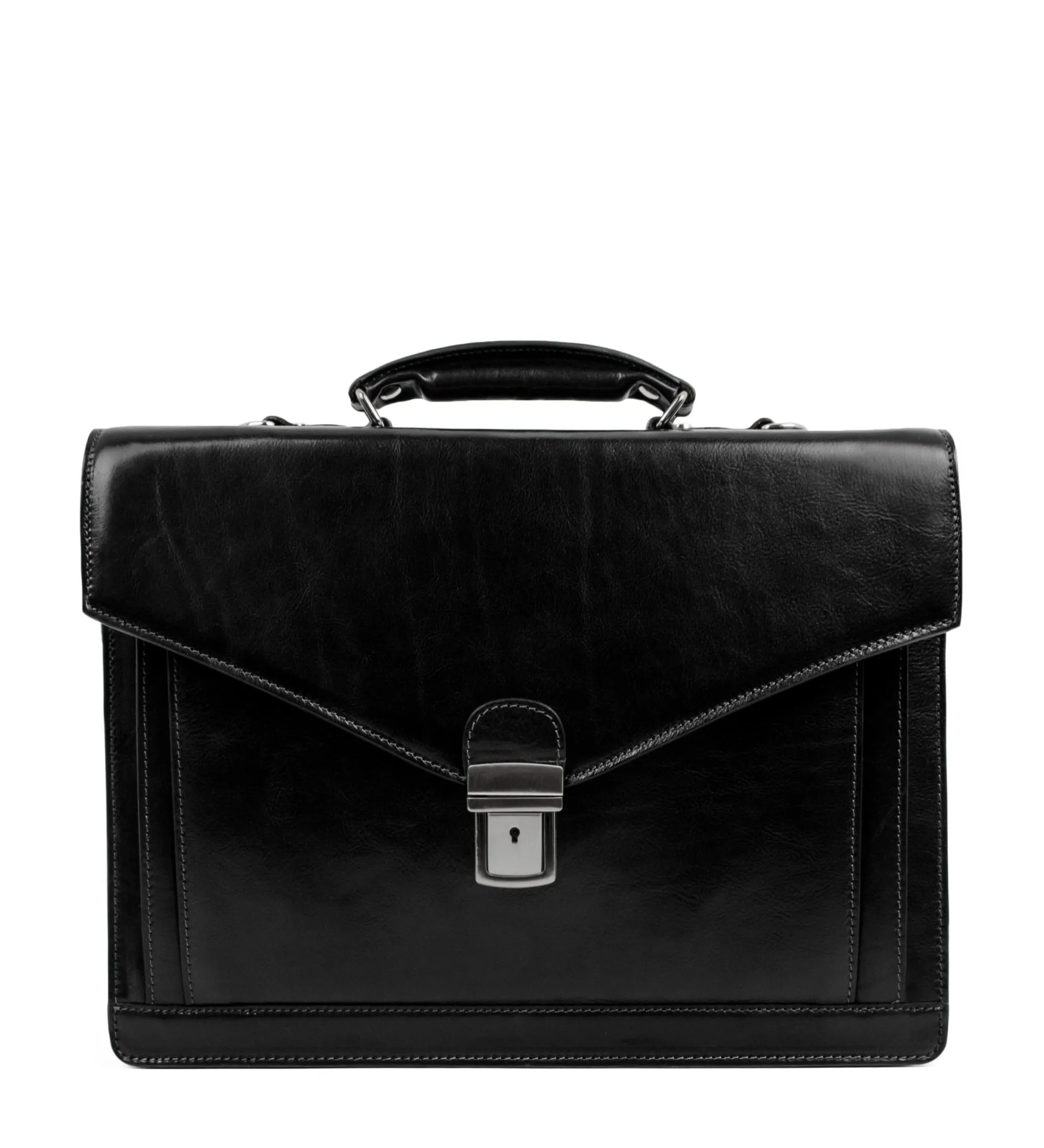 Classic Design Leather Briefcase - The Magus