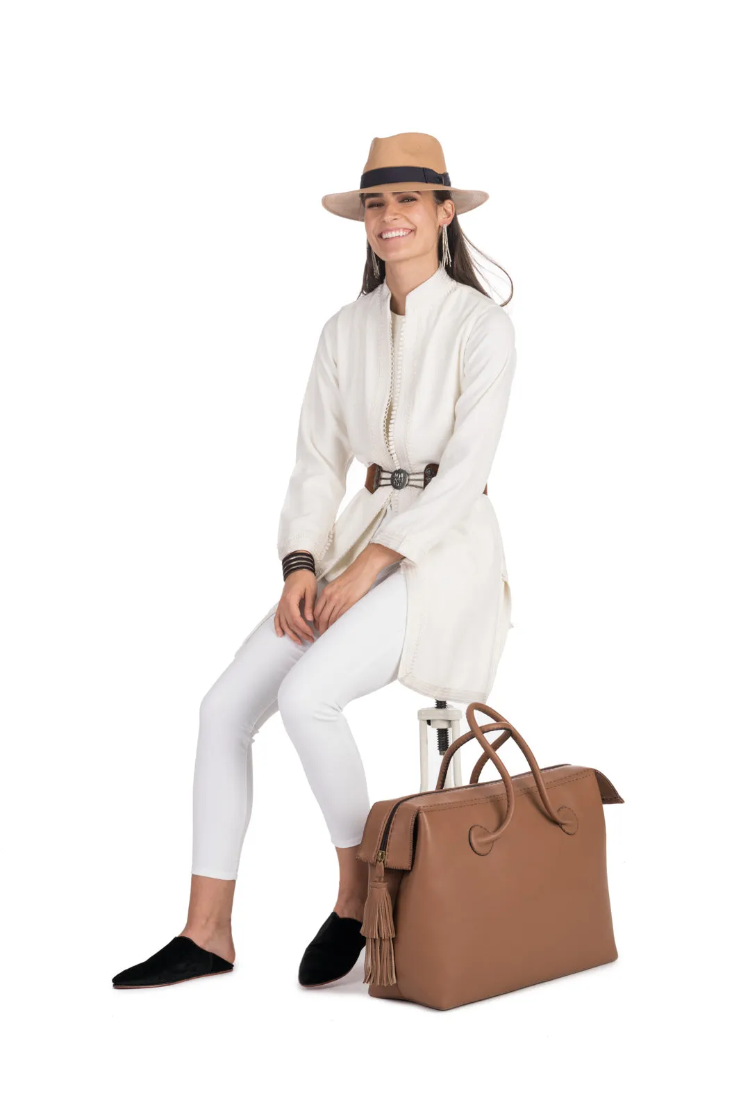 Classic Taupe Weekend Bag