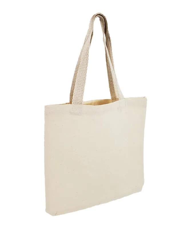 Closeout 12" Small Canvas Tote Bags - TC212