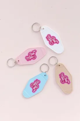 Cool Mom Mother Motel Key Chain