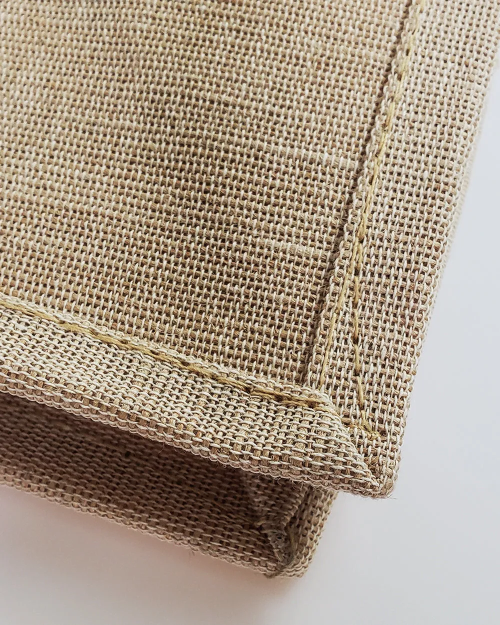 Cute Burlap Bags - JuCo Totes (Jute & Cotton Blend) - TJ890