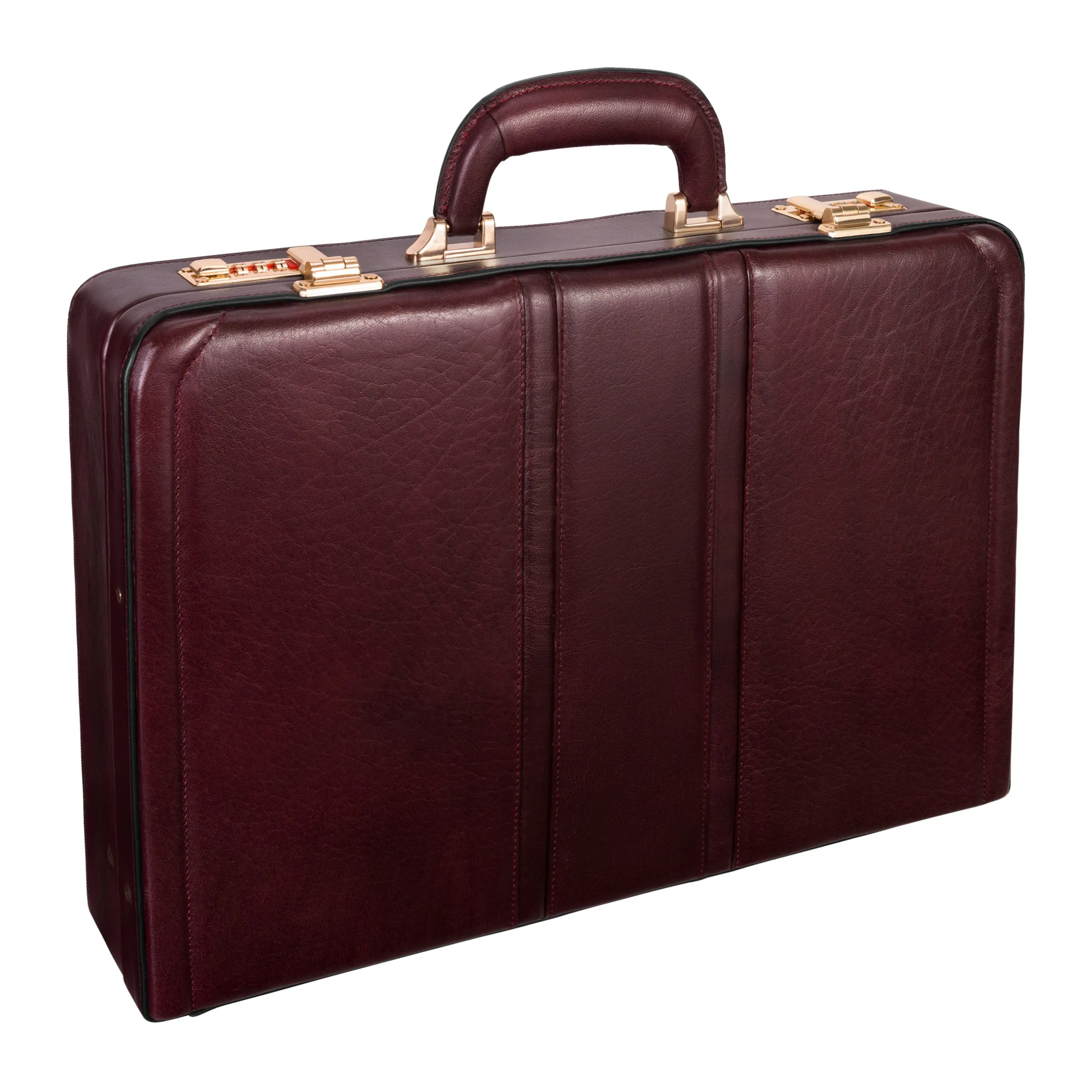 DALEY | 4.25” Leather Attaché Briefcase