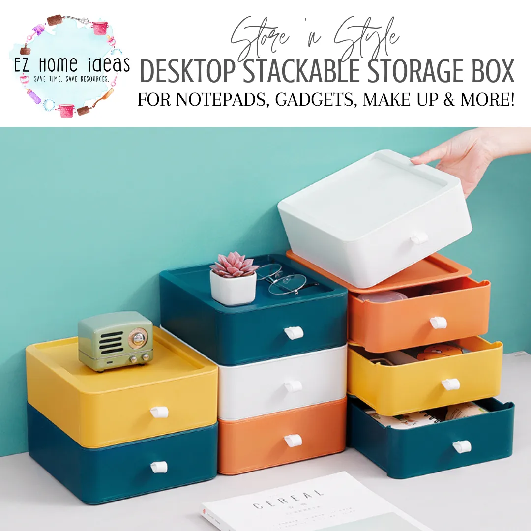 Desktop Stackable Storage Box