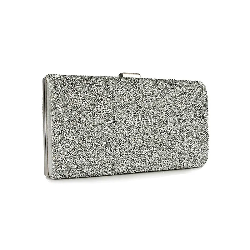 Diamond Evening Bag Rhinestone Shiny Clutch European American High-End Banquet Square Box Bag Crossbody Small Women Bag Diamond Handbag