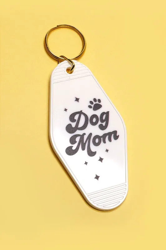 Dog Mom Keychain