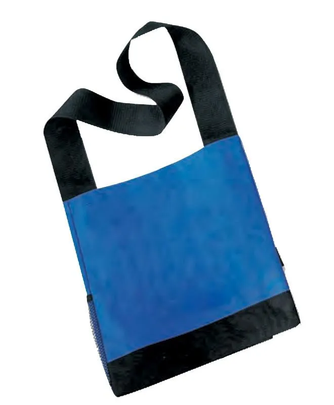 Economical Polyester Tote Bag W/Long Shoulder Strap