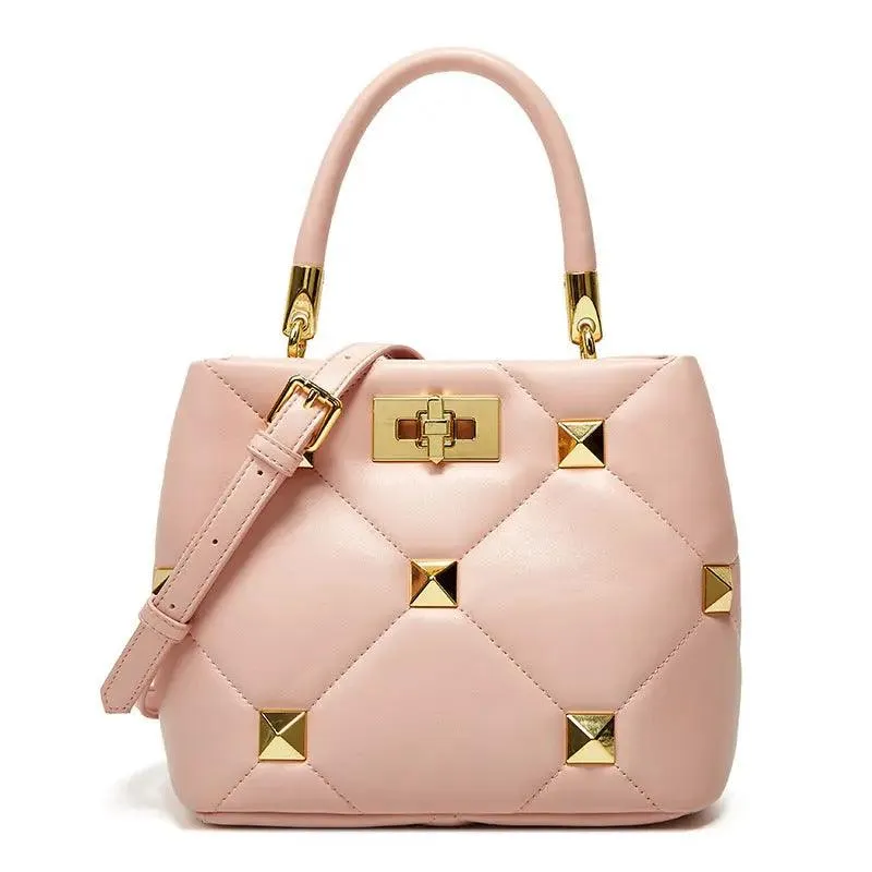 Elegant PU Bucket Bag