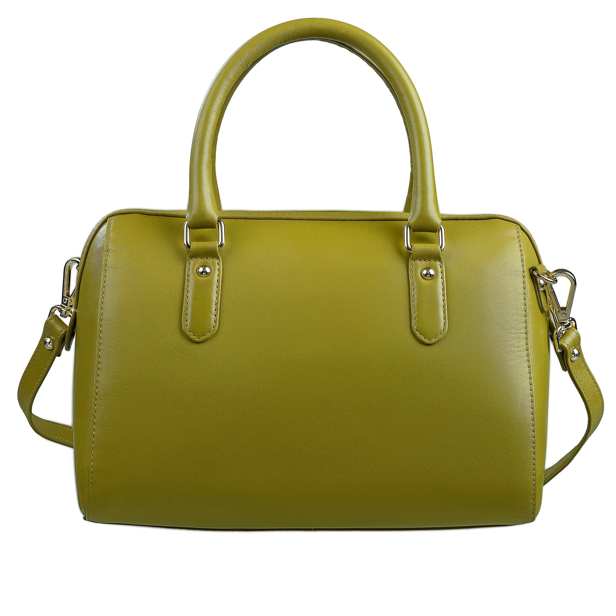 Enna - Sling Bag | Leather Handbag For Women |  Genuine Leather Ladies Bag | Color: Lemon Green