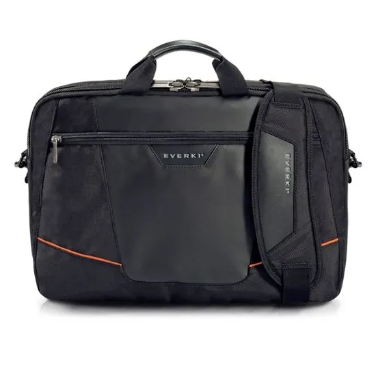 Everki Flight Laptop Briefcase 16'', Checkpoint Friendly, Felt-lined Tablet Pocket, Ergonomic Shoulder Pad