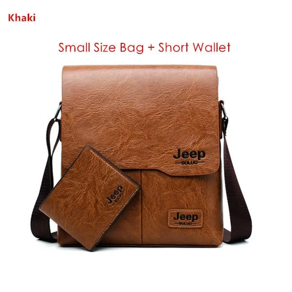 Famous Business Casual Tote Bags Men Messenger Bag Leather Crossbody Shoulder Bag For Man