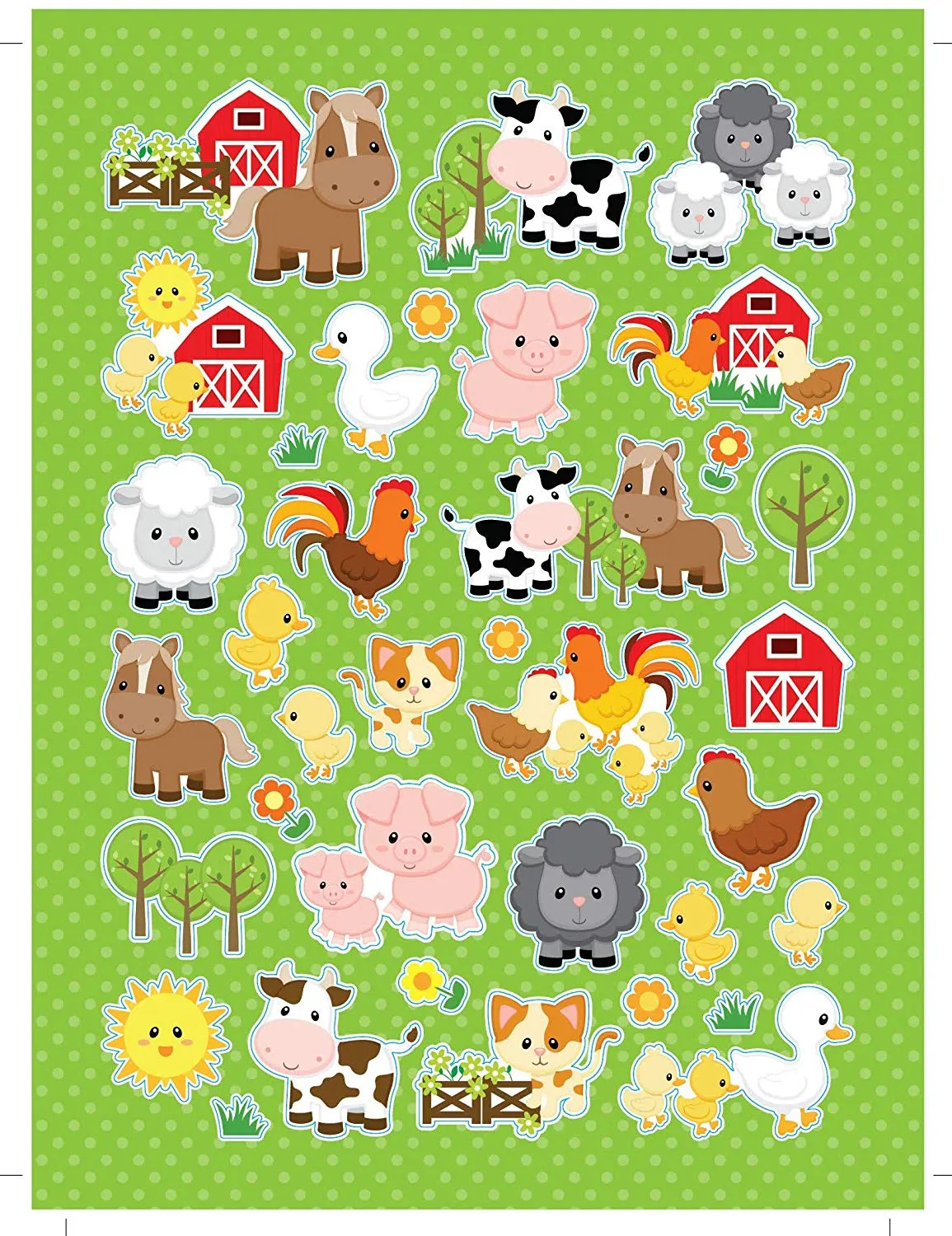 Farm Animal Barnyard Party Favor Bundle for 12 Kids