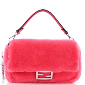 FENDI Baguette NM Bag Shearling Medium