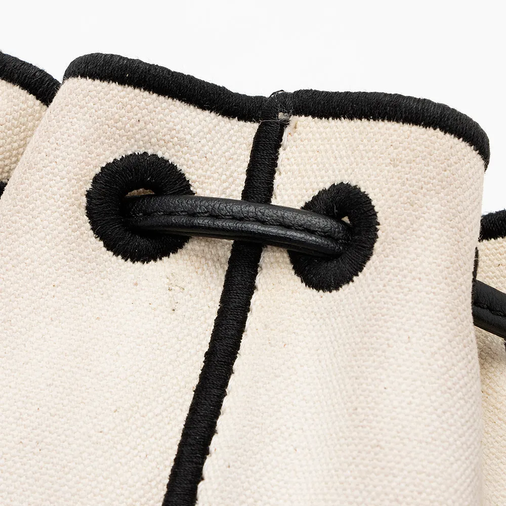 Fendi Canvas Mon Tresor Small Bucket Bag (SHF-20756)