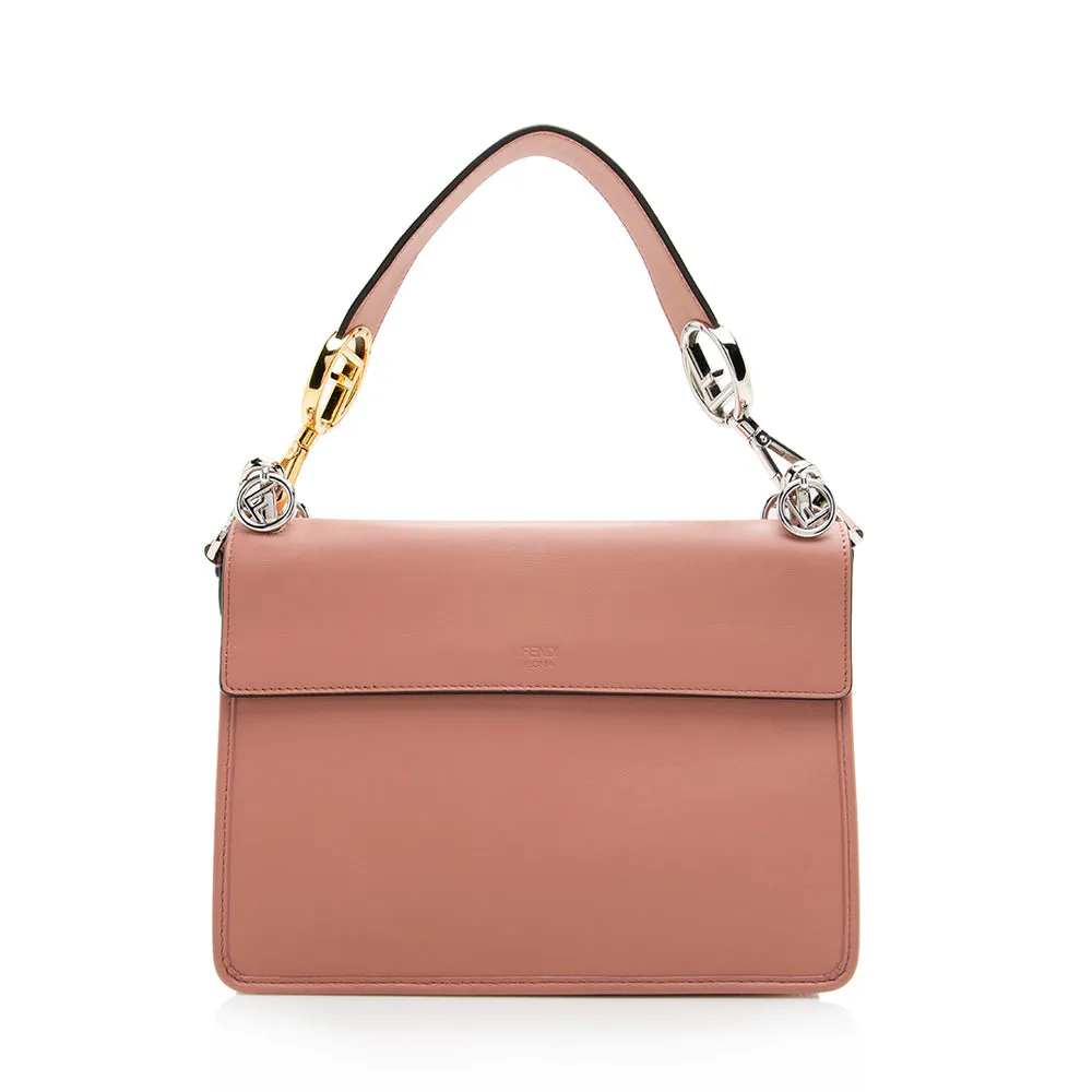 Fendi Leather Kan I Medium Shoulder Bag (SHF-18078)