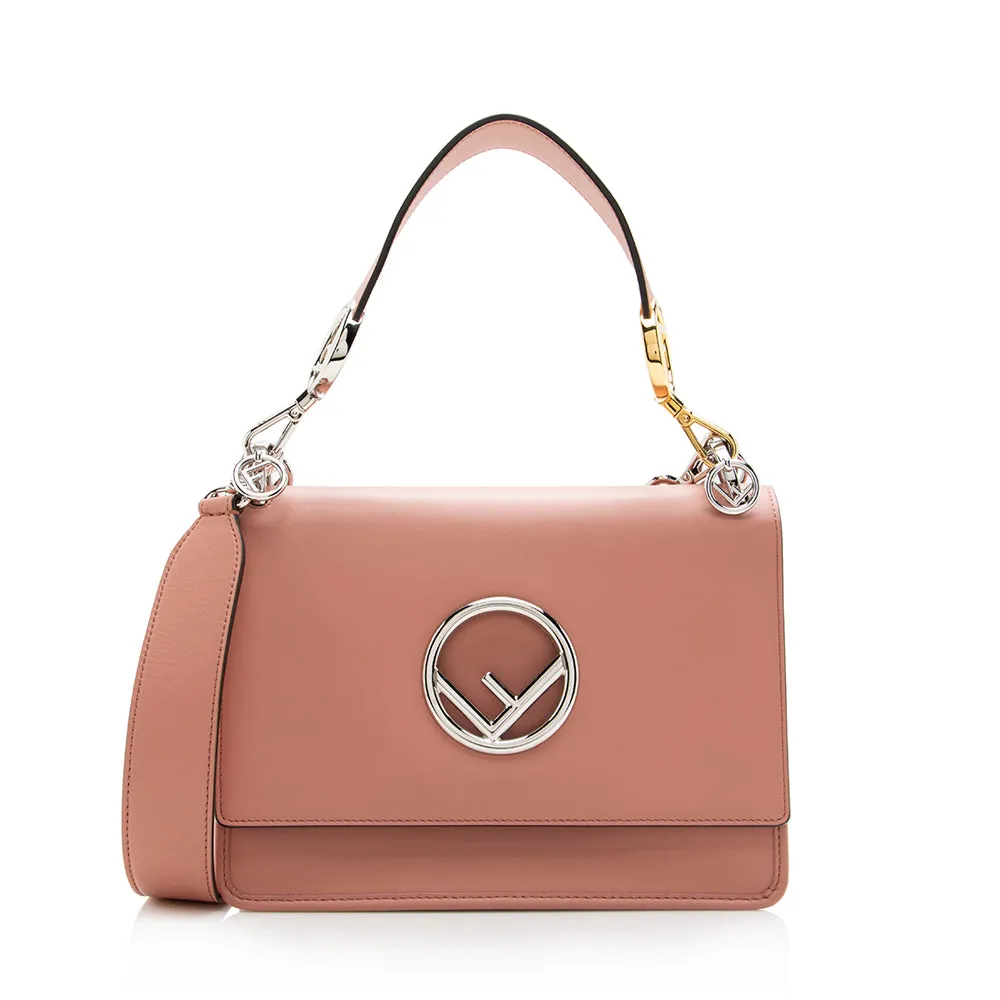 Fendi Leather Kan I Medium Shoulder Bag (SHF-18078)