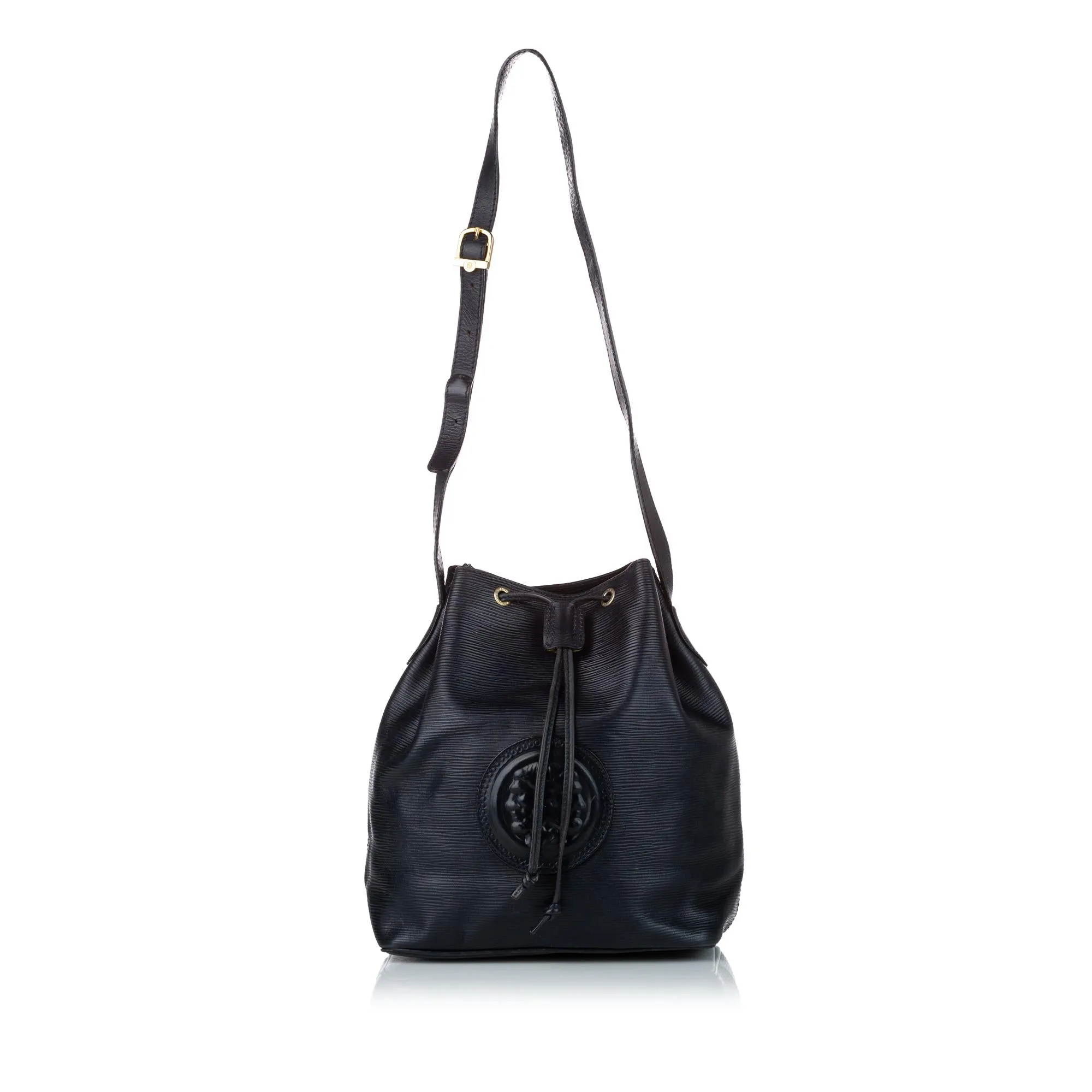 Fendi Mon Tresor Leather Bucket Bag (SHG-37488)