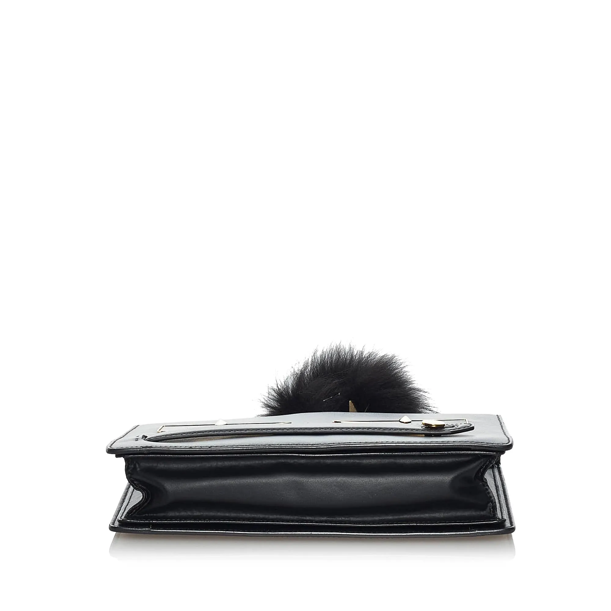 Fendi Monster Leather Clutch Bag (SHG-33968)