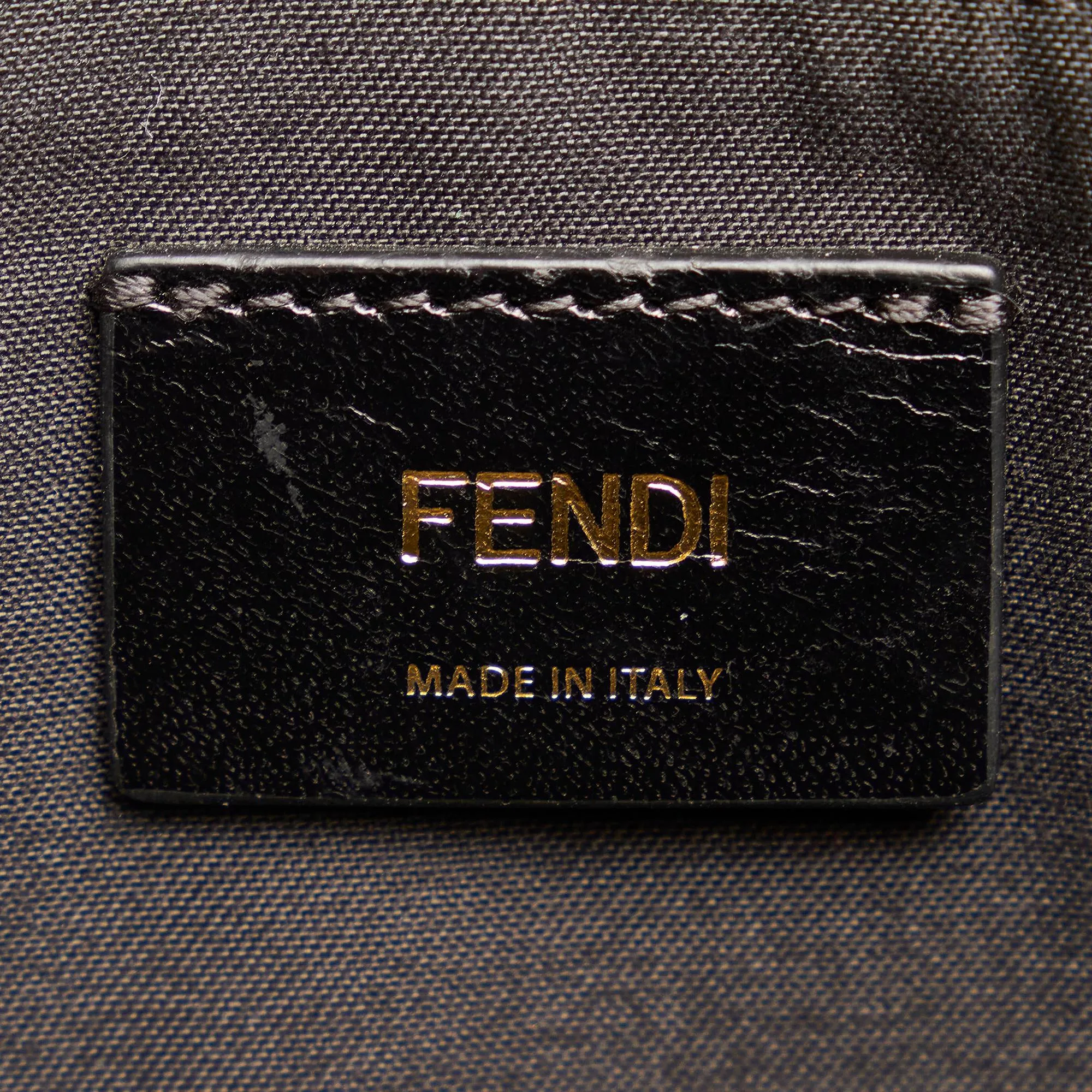 Fendi Monster Leather Clutch Bag (SHG-33968)