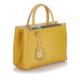 Fendi Petit 2Jours Leather Handbag (SHG-31978)