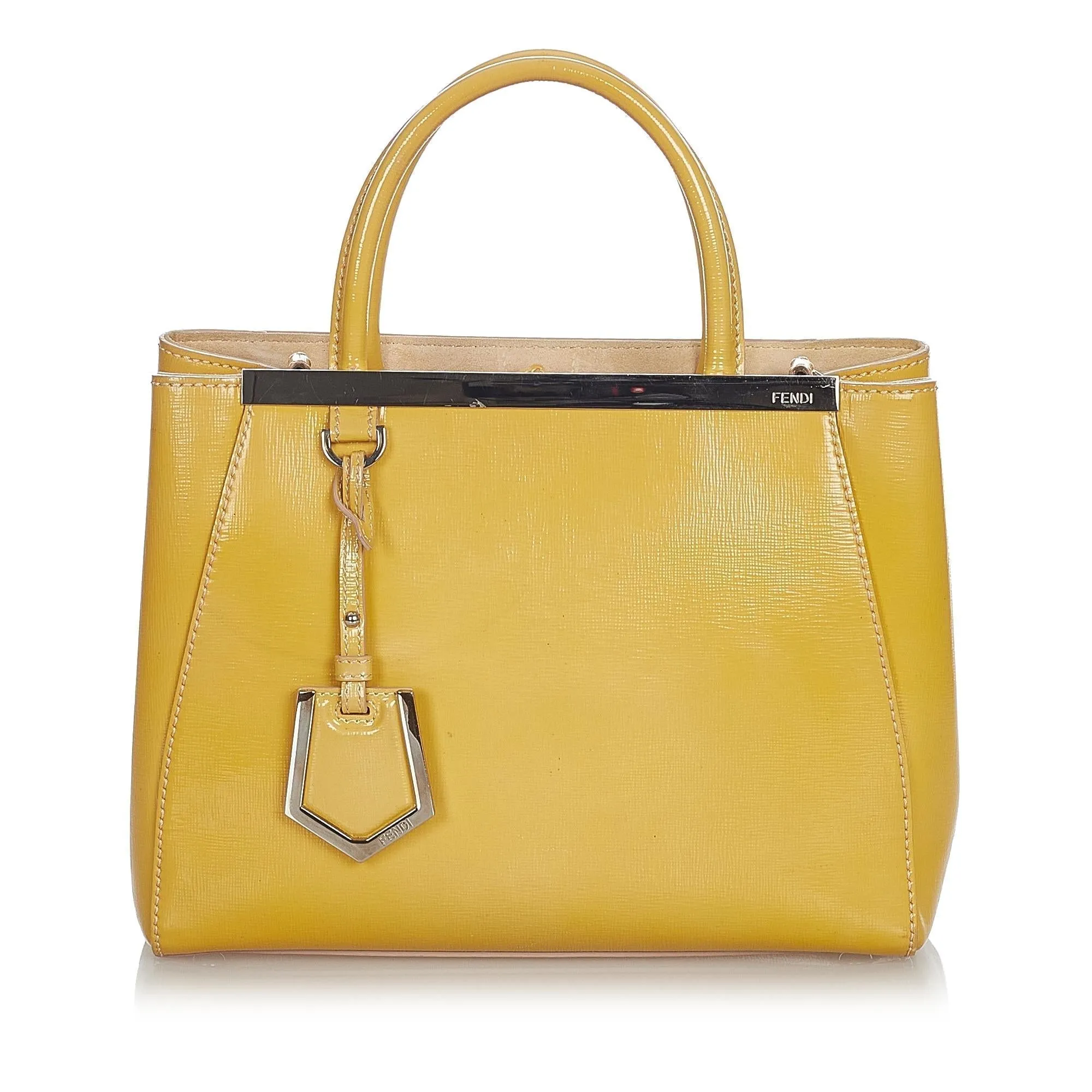 Fendi Petit 2Jours Leather Handbag (SHG-31978)