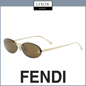 Fendi Sunglasses FE4075US 5430J Woman Metal upc 192337193293