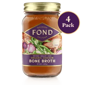 Fond Bone Broth - Youth Tonic Chicken Sage Shiitake Shallot