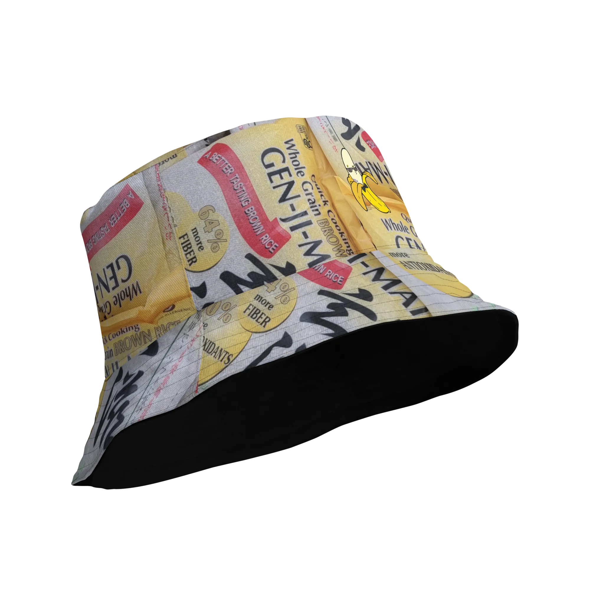 GenJiMai Reversible bucket hat