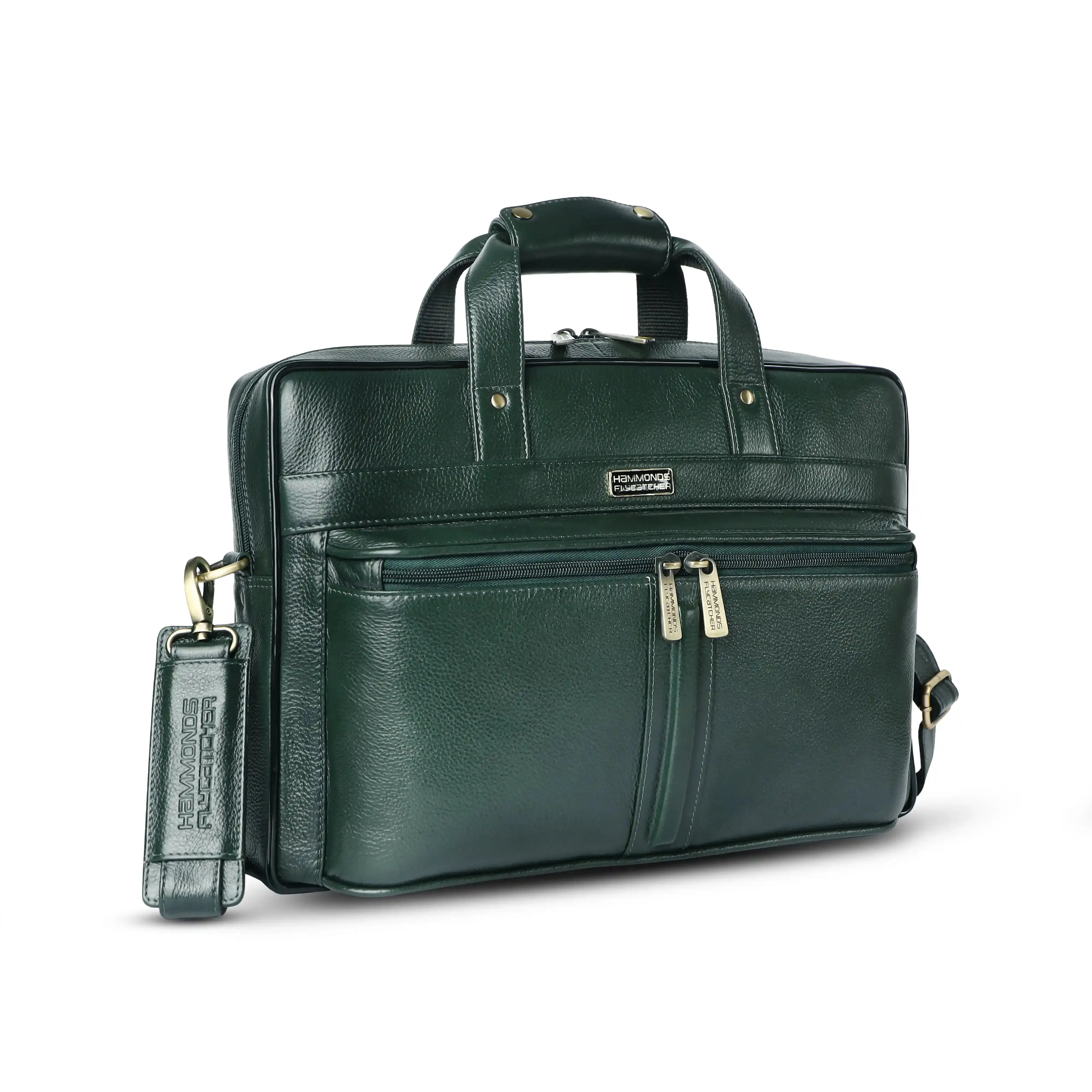 Genuine Leather Office Bag for Men - Laptop Bag - Fits Upto 16 Inch Laptop/MacBook - 1 Year Warranty