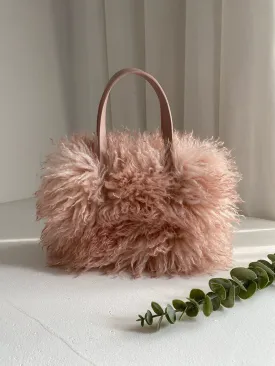 Gradient Color Internet Celebrity Fancy Autumn and Winter Soft Fur Bag