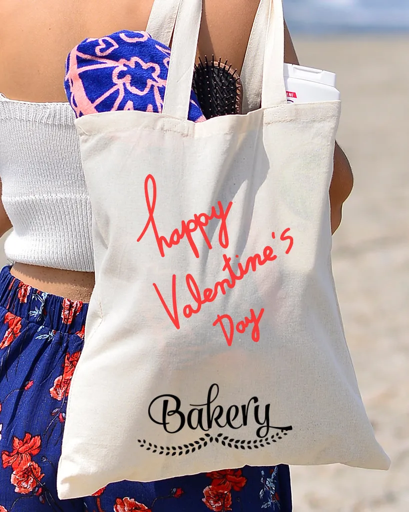 Happy Valentine's Day - Valentine's Tote Bag