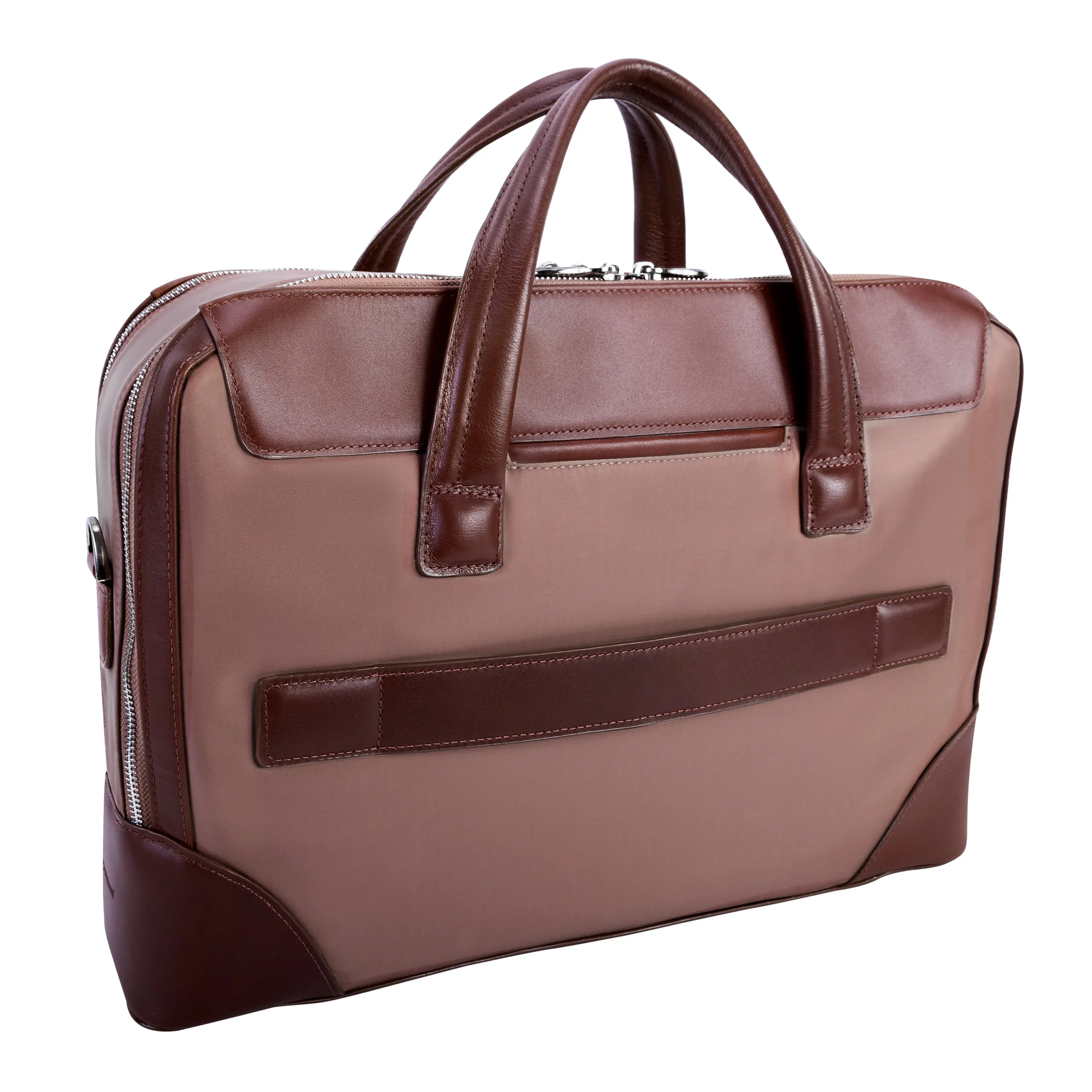 HARPSWELL | 17” Nylon Dual-Compartment Laptop Briefcase