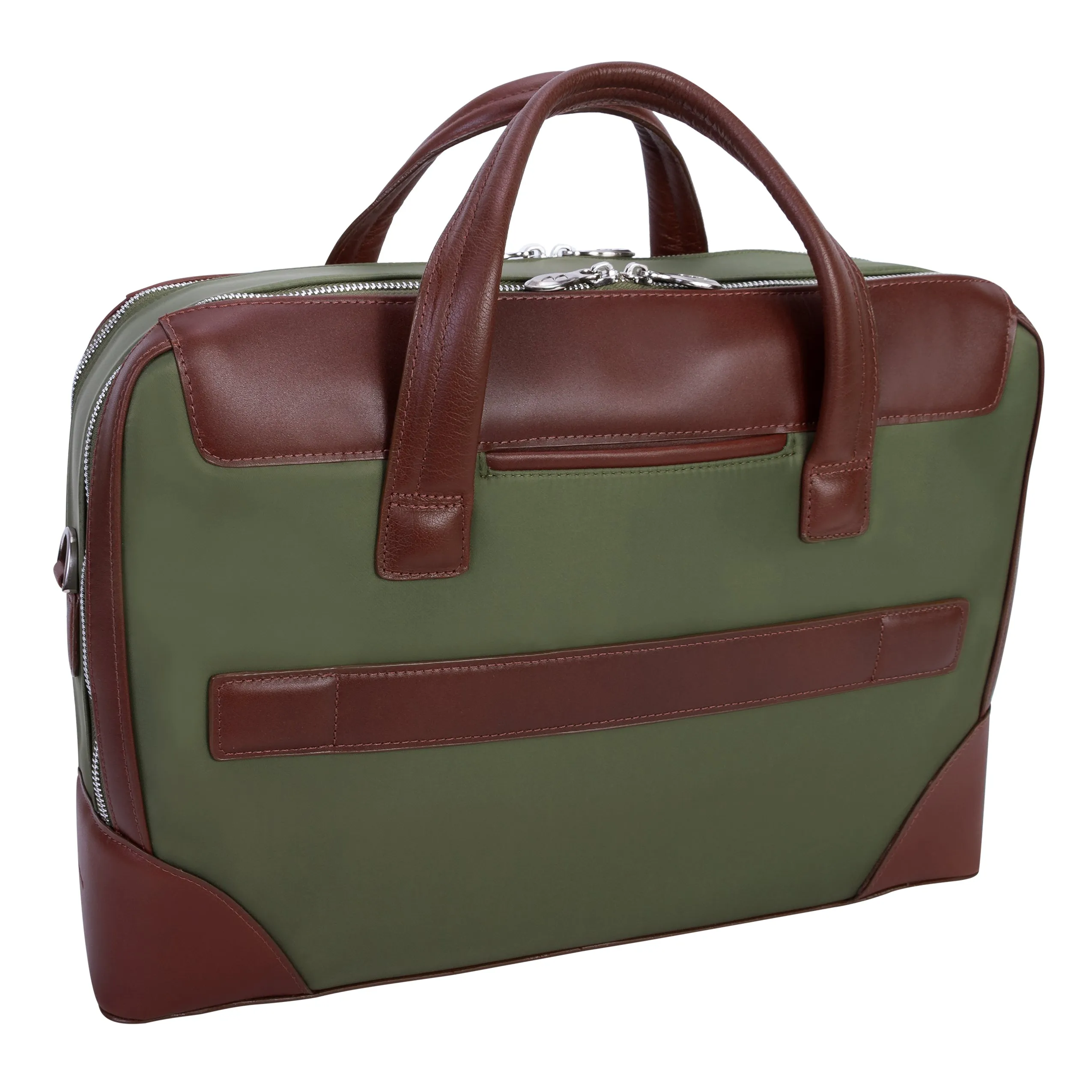 HARPSWELL | 17” Nylon Dual-Compartment Laptop Briefcase