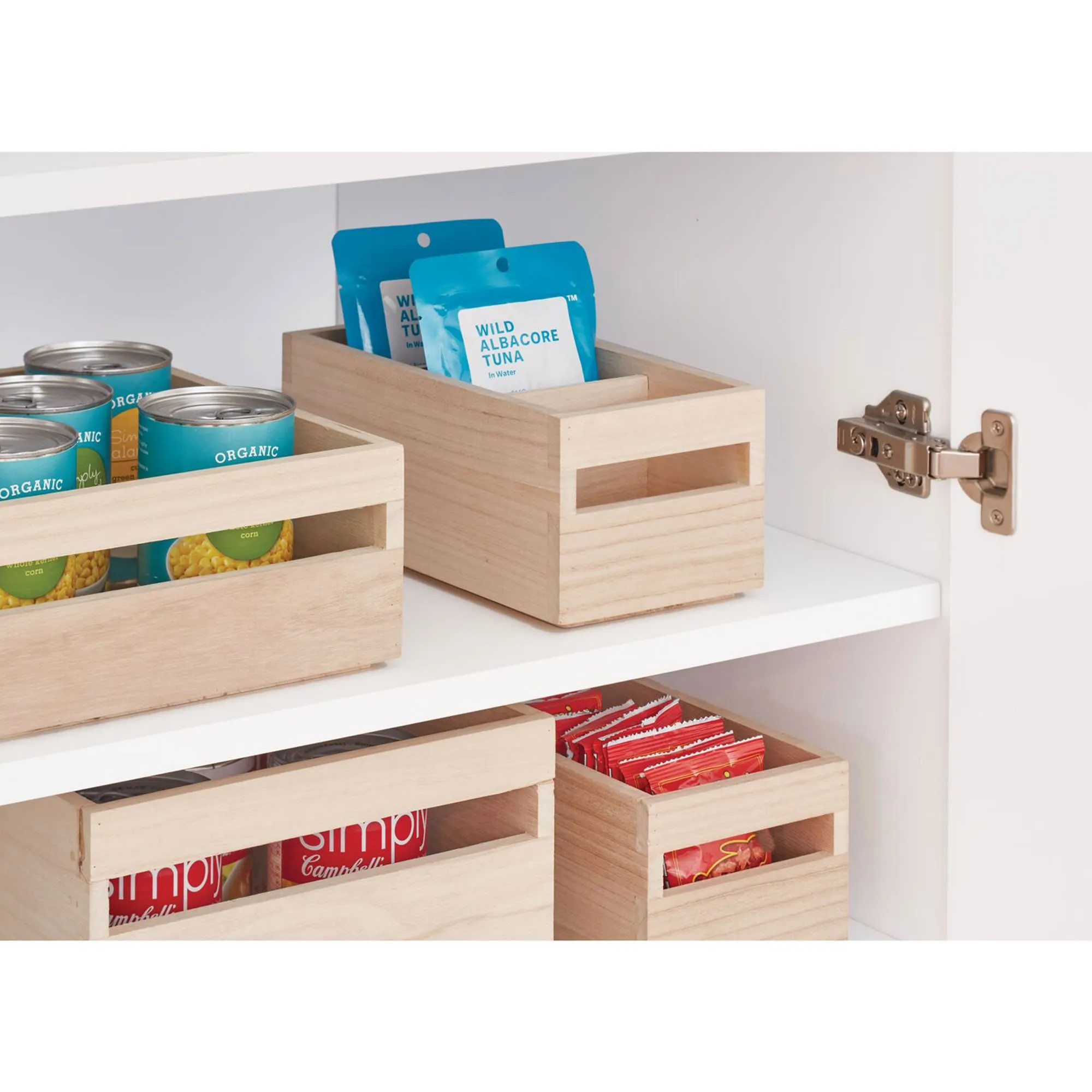 iDesign Eco Wood Packet Organiser