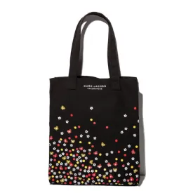 Japanese magazine gift Marc Jacobs Black Flower tote bag