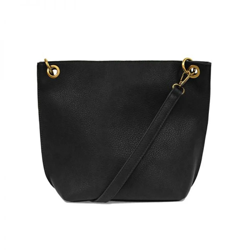 JOY SUSAN BRYNN SMALL BUCKET BLACK