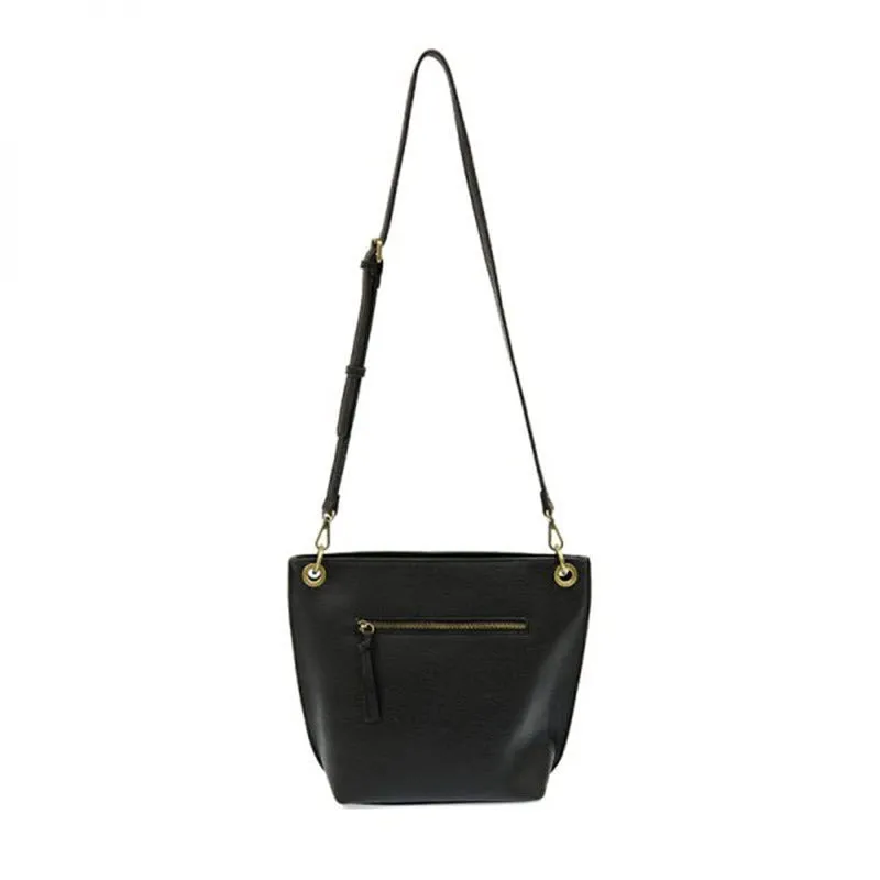 JOY SUSAN BRYNN SMALL BUCKET BLACK