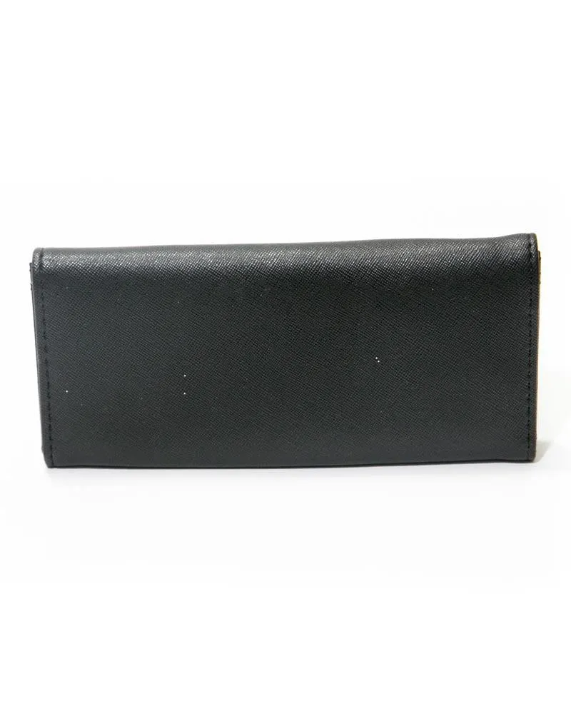 Ladies Hand U Wallets Black – Butterfly – WPS-17