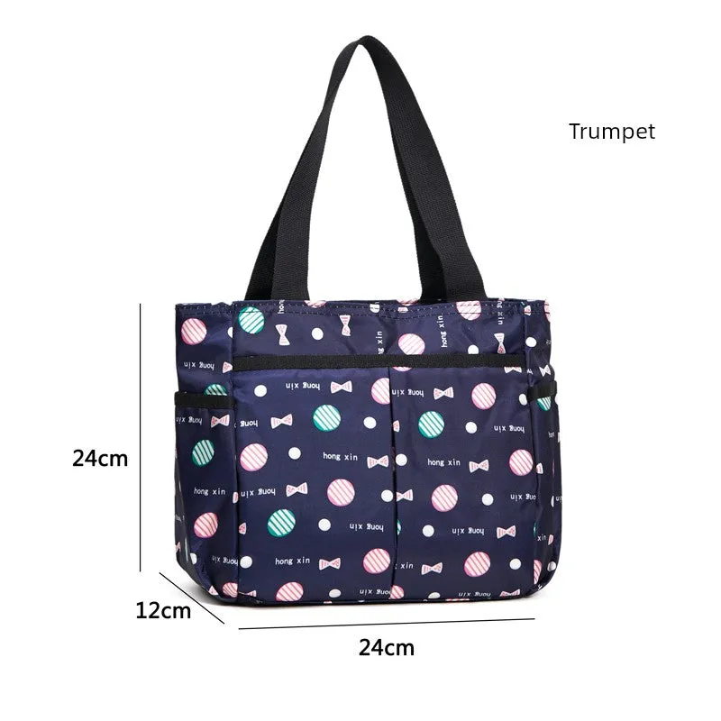 Large Short-Distance Multi-Pocket Travel Handbag