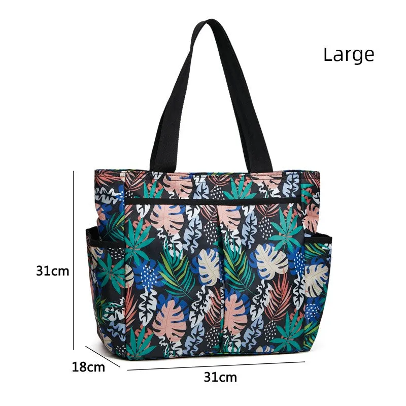 Large Short-Distance Multi-Pocket Travel Handbag