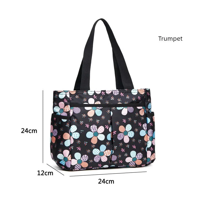 Large Short-Distance Multi-Pocket Travel Handbag