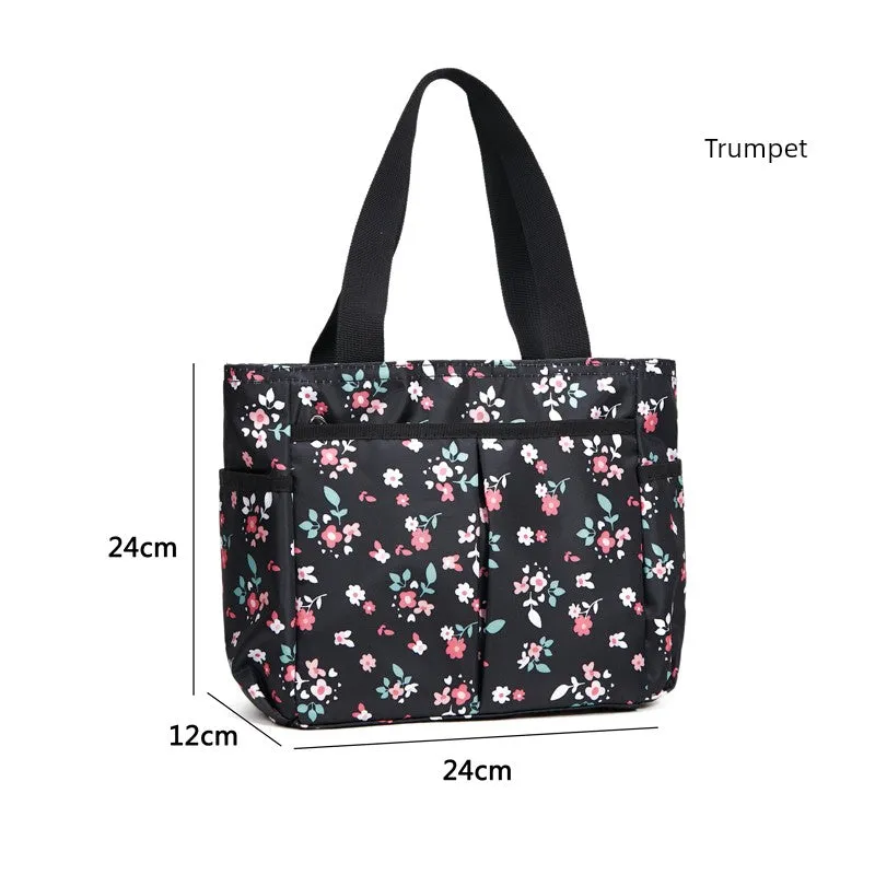 Large Short-Distance Multi-Pocket Travel Handbag