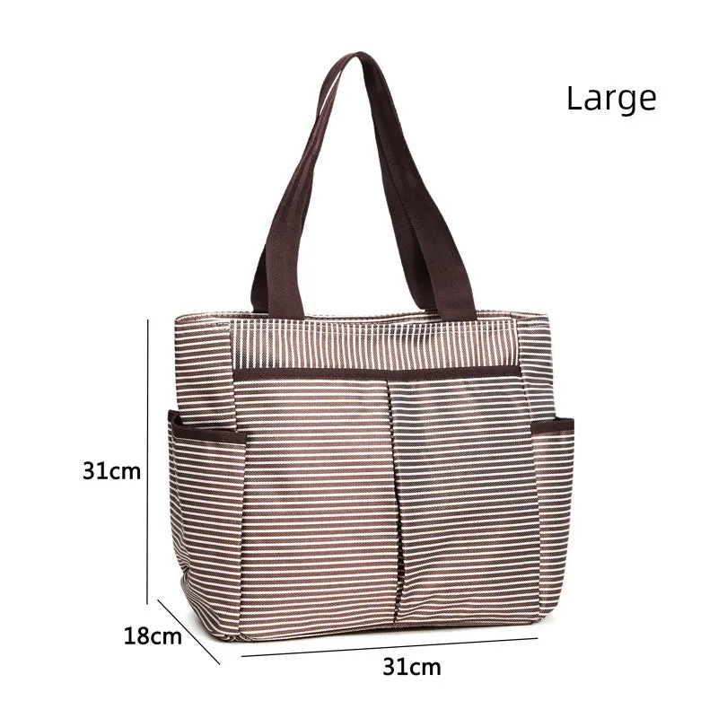 Large Short-Distance Multi-Pocket Travel Handbag