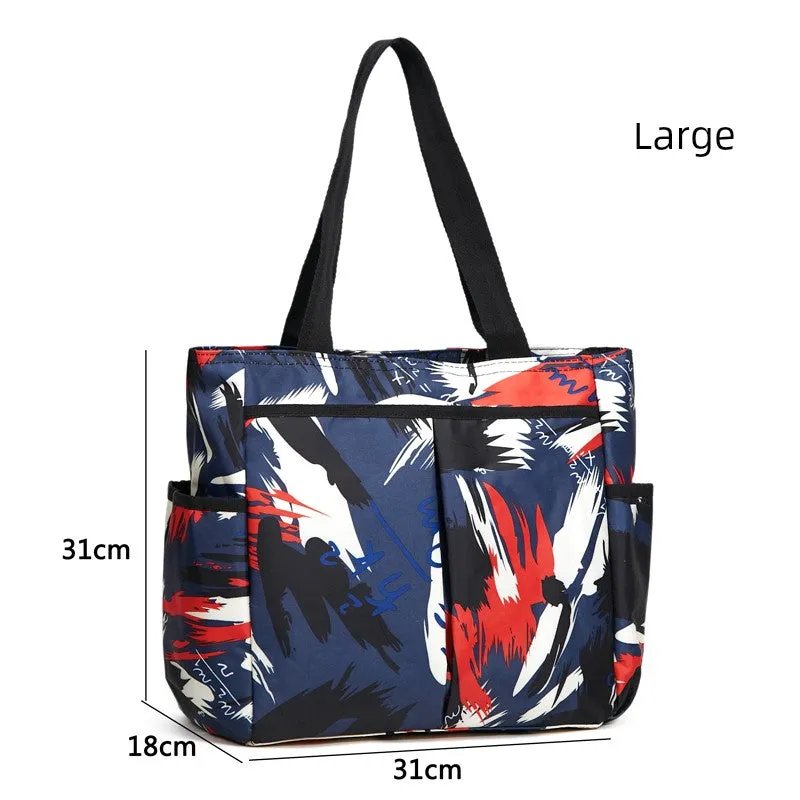 Large Short-Distance Multi-Pocket Travel Handbag