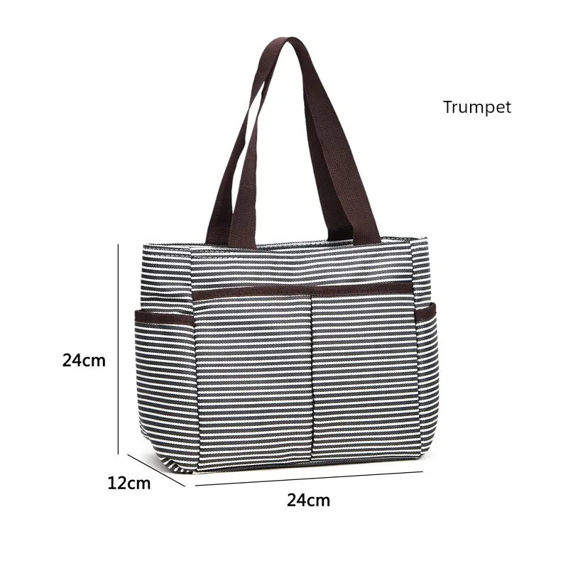 Large Short-Distance Multi-Pocket Travel Handbag