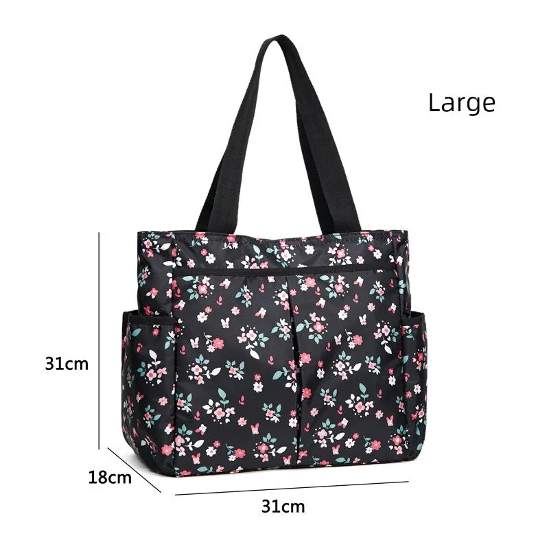 Large Short-Distance Multi-Pocket Travel Handbag