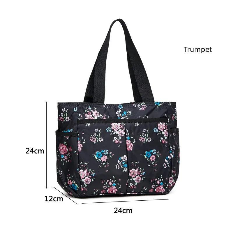 Large Short-Distance Multi-Pocket Travel Handbag