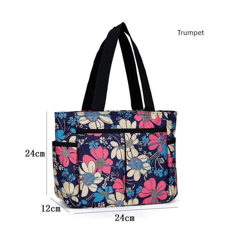 Large Short-Distance Multi-Pocket Travel Handbag