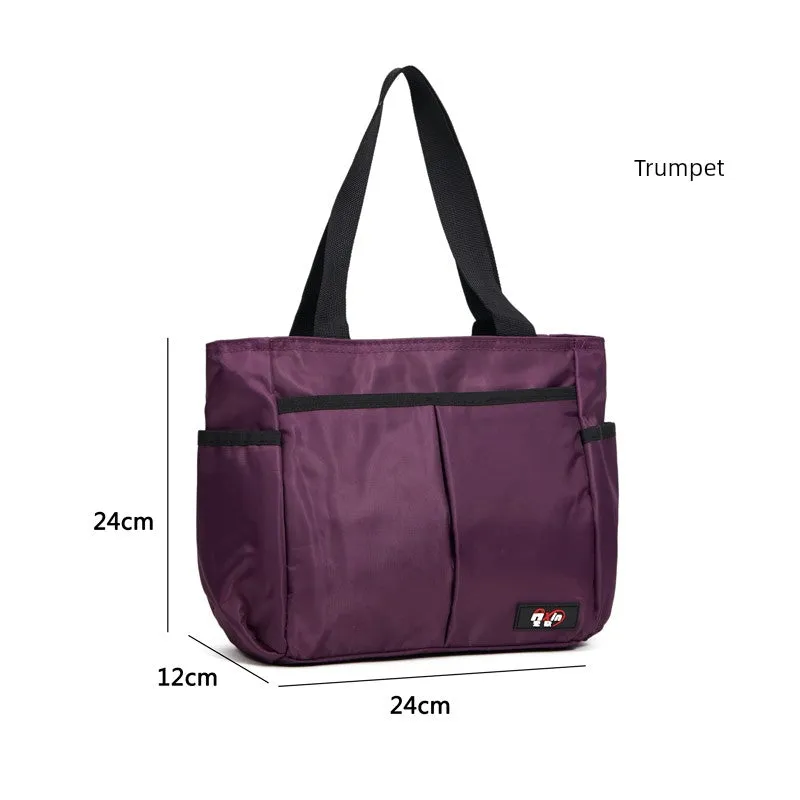 Large Short-Distance Multi-Pocket Travel Handbag