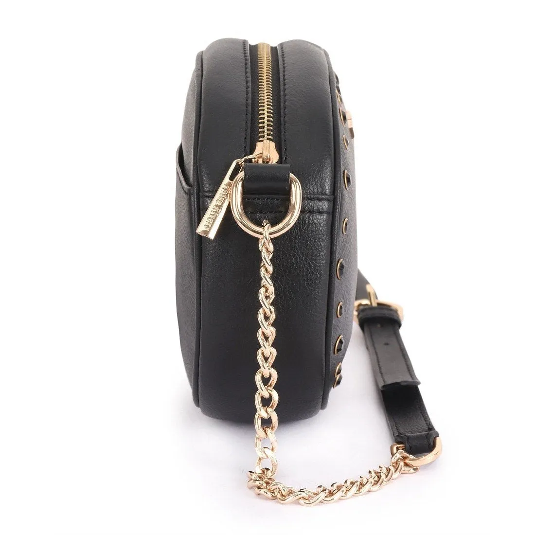 Leather Black Crossbody Bag