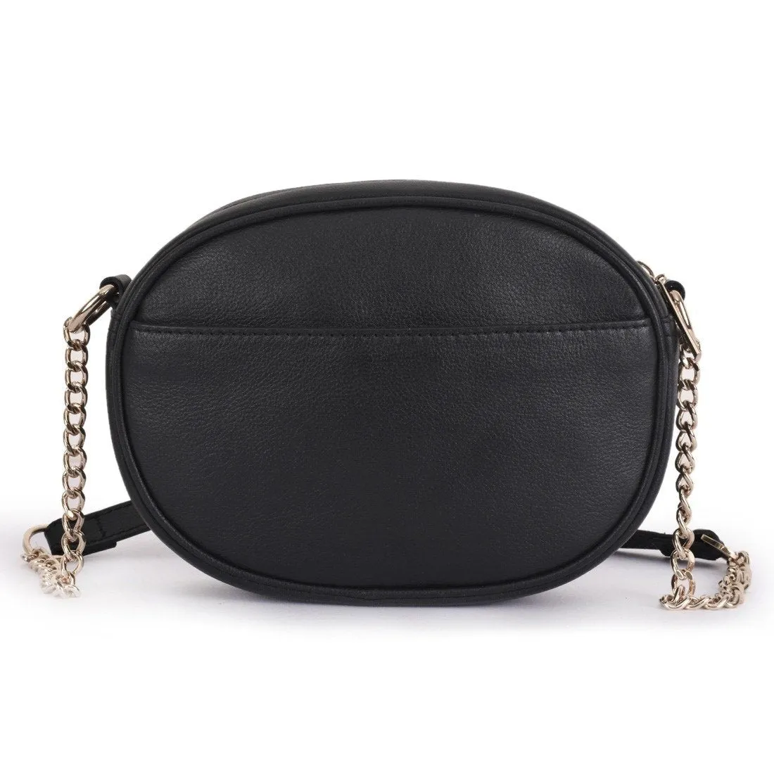 Leather Black Crossbody Bag